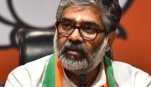 Rajya Sabha member Neeraj Shekhar joined the Bharatiya Janata Party.(Sanchit Khanna/HT PHOTO) Rajya Sabha member Neeraj Shekhar joined the Bharatiya Janata Party.(Sanchit Khanna/HT PHOTO)