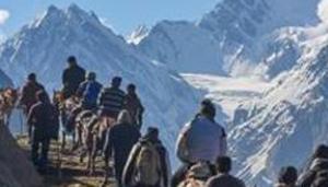 On July 1, the state traffic department announced restrictions on the NH between Nashri and Qazigund in Ramban district for five hours daily.(PTI) On July 1, the state traffic department announced restrictions on the NH between Nashri and Qazigund in Ramban district for five hours daily.(PTI)