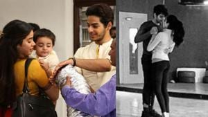 Janhvi Kapoor and Ishaan Khatter shared several throwback pictures on completion of one year of Dhadak.(Instagram) Janhvi Kapoor and Ishaan Khatter shared several throwback pictures on completion of one year of Dhadak.(Instagram)