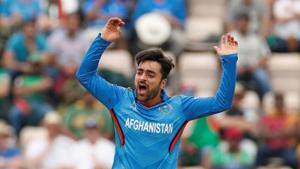 Cricket - ICC Cricket World Cup - Bangladesh v Afghanistan - The Ageas Bowl, Southampton, Britain - June 24, 2019 Afghanistan's Rashid Khan reacts Action Images via Reuters/John Sibley/Files(Action Images via Reuters) Cricket - ICC Cricket World Cup - Bangladesh v Afghanistan - The Ageas Bowl, Southampton, Britain - June 24, 2019 Afghanistan's Rashid Khan reacts Action Images via Reuters/John Sibley/Files(Action Images via Reuters)