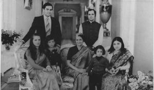 Indira Gandhi with other members of the Nehru-Gandhi family. Is the logic of family predominance in politics and business the same? If not, what defines the difference?(HT Archives)