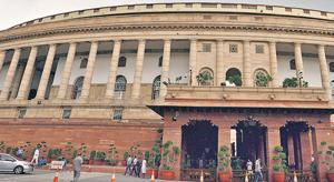 The vote on introducing the Right to Information (Amendment) Bill 2019, went in favour of the government, but the opposition staged a walkout in protest.(Hindustan Times) The vote on introducing the Right to Information (Amendment) Bill 2019, went in favour of the government, but the opposition staged a walkout in protest.(Hindustan Times)