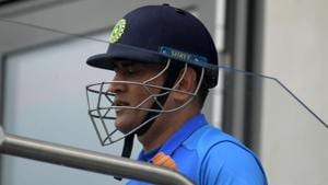 A file photo of MS Dhoni during the ICC World Cup 2019.(AFP) A file photo of MS Dhoni during the ICC World Cup 2019.(AFP)