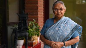 Former Chief Minister of Delhi Sheila Dikshit passed away on Saturday.(Amal KS/HT PHOTO) Former Chief Minister of Delhi Sheila Dikshit passed away on Saturday.(Amal KS/HT PHOTO)