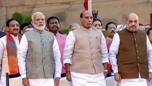 Prime Minister Narendra Modi’s government completes 50 days in second term.(PTI) Prime Minister Narendra Modi’s government completes 50 days in second term.(PTI)