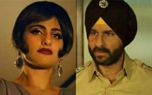Kubbra’s Sait as Kuckoo and Saif Ali Khan as Inspector Sartaj Singh in Sacred Games 1. Kubbra’s Sait as Kuckoo and Saif Ali Khan as Inspector Sartaj Singh in Sacred Games 1.