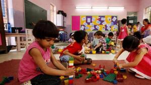 Early education or pre-primary schools are vital for the preparation of children for a healthy and successful primary education.(HT file) Early education or pre-primary schools are vital for the preparation of children for a healthy and successful primary education.(HT file)