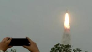 Chandrayaan 2 lifts off by ISRO from Sriharikota centre at 2:43 PM sharp, on Monday.(ANI file photo) Chandrayaan 2 lifts off by ISRO from Sriharikota centre at 2:43 PM sharp, on Monday.(ANI file photo)