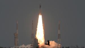 India launched a bid to become a leading space power on July 22, sending up a rocket to put a craft on the surface of the Moon in what it called a "historic day" for the nation.(AFP) India launched a bid to become a leading space power on July 22, sending up a rocket to put a craft on the surface of the Moon in what it called a "historic day" for the nation.(AFP)