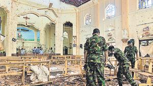 Sri Lanka’s government has extended emergency laws that give wide-ranging powers to security forces for the fourth time since the Easter Day bomb blasts.(AFP photo) Sri Lanka’s government has extended emergency laws that give wide-ranging powers to security forces for the fourth time since the Easter Day bomb blasts.(AFP photo)
