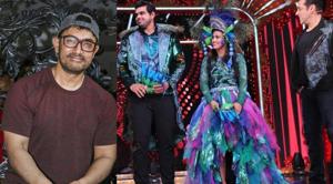 Aamir Khan wished Babita Phogat and fiance Vivek Suhag for Nach Baliye 9. Aamir Khan wished Babita Phogat and fiance Vivek Suhag for Nach Baliye 9.