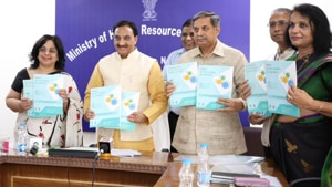 A senior official in the HRD ministry said the ministry is yet to formally receive the proposal from the RSS offshoot. (Photo @HRDMinistry) A senior official in the HRD ministry said the ministry is yet to formally receive the proposal from the RSS offshoot. (Photo @HRDMinistry)