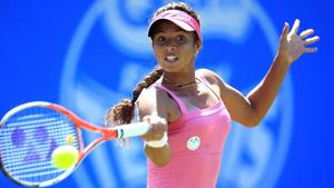 A file photo of Indian tennis player Ankita Raina.(Getty Images) A file photo of Indian tennis player Ankita Raina.(Getty Images)