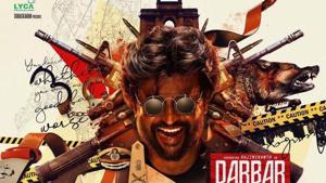 Rajinikanth in a poster of AR Murugadoss’ Darbar. Rajinikanth in a poster of AR Murugadoss’ Darbar.