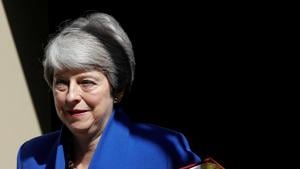 Outgoing British Prime Minister Theresa May formally tendered her resignation to Queen Elizabeth II.(REUTERS Photo) Outgoing British Prime Minister Theresa May formally tendered her resignation to Queen Elizabeth II.(REUTERS Photo)