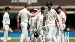 C England's Stuart Broad walks off after losing his wicket against Ireland.(Action Images via Reuters) C England's Stuart Broad walks off after losing his wicket against Ireland.(Action Images via Reuters)