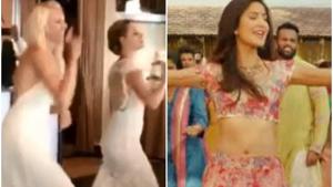 Alison Riske performs to Katrina Kaif’s song Nachde Ne Saare. Alison Riske performs to Katrina Kaif’s song Nachde Ne Saare.