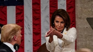 House Speaker Nancy Pelosi is a bitter critic of the US president Donald Trump.(Reuters image) House Speaker Nancy Pelosi is a bitter critic of the US president Donald Trump.(Reuters image)