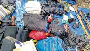 The security forces began the combing operation on Wednesday, following a tip-off that around 15 Maoists were hiding in the forest.(HT Photo) The security forces began the combing operation on Wednesday, following a tip-off that around 15 Maoists were hiding in the forest.(HT Photo)