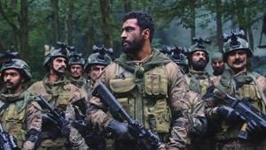 Vicky Kaushal in a still from Uri: The Surgical Strike. Vicky Kaushal in a still from Uri: The Surgical Strike.