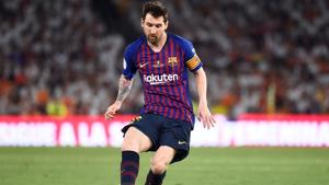 Barcelona's Argentinian forward Lionel Messi.(AFP) Barcelona's Argentinian forward Lionel Messi.(AFP)