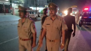 Senior superintendent of police, Agra, Babloo Kumar took up the matter on Friday and asked SP (rural) Ravi Kumar to file a report. (Photo @agrapolice) Senior superintendent of police, Agra, Babloo Kumar took up the matter on Friday and asked SP (rural) Ravi Kumar to file a report. (Photo @agrapolice)