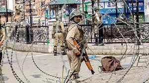 Of the 100 companies to be deployed, 50 will be from the CRPF, 10 from the BSF, 30 from the SSB and 10 from the ITBP.(AP File Photo) Of the 100 companies to be deployed, 50 will be from the CRPF, 10 from the BSF, 30 from the SSB and 10 from the ITBP.(AP File Photo)