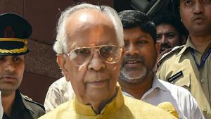 West Bengal governor Keshari Nath Tripathi ‘s tenure has witnessed quite a few face-offs between the Governor House and Nabanna, the state secretariat.(PTI PHOTO.) West Bengal governor Keshari Nath Tripathi ‘s tenure has witnessed quite a few face-offs between the Governor House and Nabanna, the state secretariat.(PTI PHOTO.)