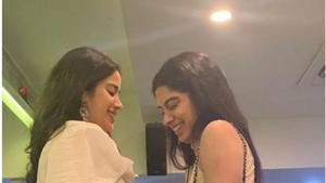 Janhvi Kapoor has shared fresh pictures with Khushi Kapoor. Janhvi Kapoor has shared fresh pictures with Khushi Kapoor.