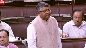 Union Minister Ravi Shankar Prasad on Tuesday introduced the contentious Triple Talaq bill(ANI/Twitter) Union Minister Ravi Shankar Prasad on Tuesday introduced the contentious Triple Talaq bill(ANI/Twitter)
