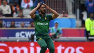 Pakistan's Hasan Ali reacts on marriage rumours.(AFP) Pakistan's Hasan Ali reacts on marriage rumours.(AFP)