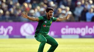 Pakistan paceman Hasan Ali.(Getty Images) Pakistan paceman Hasan Ali.(Getty Images)