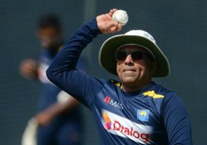 File photo of Sri Lankan cricket team head coach Chandika Hathurusingha.(AFP/Getty Images) File photo of Sri Lankan cricket team head coach Chandika Hathurusingha.(AFP/Getty Images)