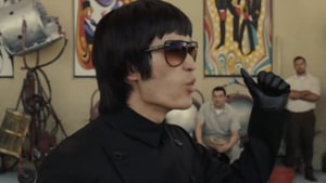 Mike Moh as Bruce Lee in a still from Quentin Tarantino’s Once Upon a Time in Hollywood. Mike Moh as Bruce Lee in a still from Quentin Tarantino’s Once Upon a Time in Hollywood.