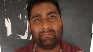 The suspect, Shailesh Kumar Sharma, is from Bulandshahr. He lives in a rented accommodation in Bhangel, Noida.(Photo: Sourced) The suspect, Shailesh Kumar Sharma, is from Bulandshahr. He lives in a rented accommodation in Bhangel, Noida.(Photo: Sourced)