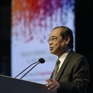 Chief Justice of India Ranjan Gogoi addresses the audience during the Happiness Education Conference, at Talkatora Stadium, in New Delhi on Wednesday, July 31, 2019. The CJI has asked the secretary general of the Supreme Court to explain the events that led to the letter not being placed before him.(Burhaan Kinu/HT PHOTO) Chief Justice of India Ranjan Gogoi addresses the audience during the Happiness Education Conference, at Talkatora Stadium, in New Delhi on Wednesday, July 31, 2019. The CJI has asked the secretary general of the Supreme Court to explain the events that led to the letter not being placed before him.(Burhaan Kinu/HT PHOTO)