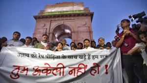 The CBI lodged a first information report (FIR) on Tuesday night on the basis of one registered by Uttar Pradesh Police based on a complaint by the woman’s uncle at Gurubakshganj police station in Rae Bareli.(Burhaan Kinu/HT PHOTO) The CBI lodged a first information report (FIR) on Tuesday night on the basis of one registered by Uttar Pradesh Police based on a complaint by the woman’s uncle at Gurubakshganj police station in Rae Bareli.(Burhaan Kinu/HT PHOTO)