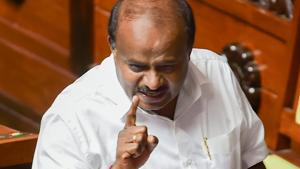 Former Karnataka chief minister HD Kumaraswamy(PTI photo) Former Karnataka chief minister HD Kumaraswamy(PTI photo)