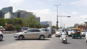 A case of road rage saw a lawyer being assaulted at Fazilpur Chowk on Sohna Road.(Yogendra Kumar/HT PHOTO/Representative Purposes) A case of road rage saw a lawyer being assaulted at Fazilpur Chowk on Sohna Road.(Yogendra Kumar/HT PHOTO/Representative Purposes)