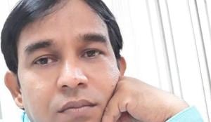 Vimal Roy, 40, an assistant divisional engineer with CR, was carrying out track inspection work with other gangmen (track maintainers) when the incident took place.(SOURCED) Vimal Roy, 40, an assistant divisional engineer with CR, was carrying out track inspection work with other gangmen (track maintainers) when the incident took place.(SOURCED)