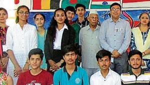Students presented plays on the status of women in India, Japan and South Korea(HT) Students presented plays on the status of women in India, Japan and South Korea(HT)