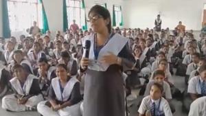 Officials, including additional superintendent of police S Gautam, had no specific answer to her query, said sources.(Photo: Screengrab) Officials, including additional superintendent of police S Gautam, had no specific answer to her query, said sources.(Photo: Screengrab)