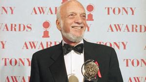 FILE - In this June 4, 1995 file photo, Harold Prince holds his Tony award for best director in a musical for "Show Boat," at Broadway's Minskoff Theater in New York. (AP Photo/Richard Drew, File)(AP) FILE - In this June 4, 1995 file photo, Harold Prince holds his Tony award for best director in a musical for "Show Boat," at Broadway's Minskoff Theater in New York. (AP Photo/Richard Drew, File)(AP)