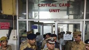According to medical experts, shifting the Unnao rape survivor to another hospital will protect her from cross-infection, particularly as VIPs were making a beeline for the ICU at KGMU where she is now admitted.(PTI) According to medical experts, shifting the Unnao rape survivor to another hospital will protect her from cross-infection, particularly as VIPs were making a beeline for the ICU at KGMU where she is now admitted.(PTI)