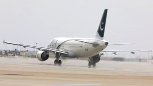 Two nephews of former Pakistan Prime Minister Nawaz Sharif were offloaded from a Haj-bound flight at the request of the National Accountability Bureau.(Twitter @Danyal Gilani) Two nephews of former Pakistan Prime Minister Nawaz Sharif were offloaded from a Haj-bound flight at the request of the National Accountability Bureau.(Twitter @Danyal Gilani)