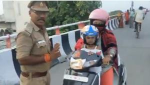 The video quickly captured people’s attention.(Twitter/@upcoprahul) The video quickly captured people’s attention.(Twitter/@upcoprahul)