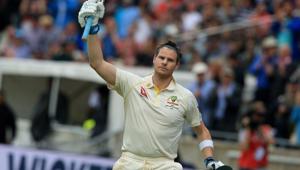 Steve Smith during the first Ashes Test match between England and Australia at Edgbaston.(AFP) Steve Smith during the first Ashes Test match between England and Australia at Edgbaston.(AFP)