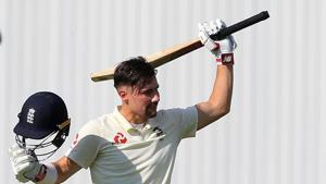 Rory Burns scored his maiden ton for England.(AFP) Rory Burns scored his maiden ton for England.(AFP)