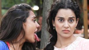 Friendship Day 2019: Lisa Haydon and Kangana Ranaut in Queen. Friendship Day 2019: Lisa Haydon and Kangana Ranaut in Queen.