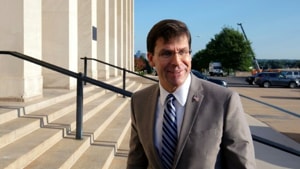 US Defense Secretary Mark Esper.(AFP Photo) US Defense Secretary Mark Esper.(AFP Photo)